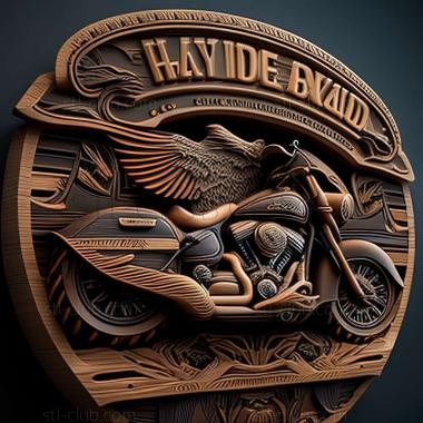 3D модель Harley Davidson Road Glide Ultra (STL)